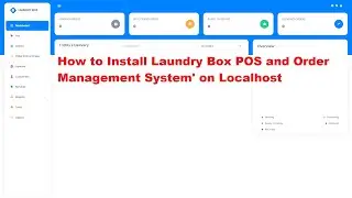 How to Install Laundry Box POS and Order Management System | ironing | drycleaner |online laundry