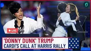 LIVE | Watch Cardi B's Full Speech Endorsing Kamala Harris in Wisconsin as U.S. Elections Approach