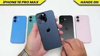 iPhone 16 Pro Max FIRST Look🔥🔥| Release Date in USA | Price in USA