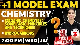 Plus One Chemistry | Organic Chemistry | Hydrocarbons | Full Chapter | Exam Winner +1