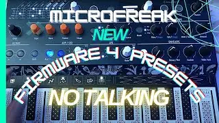 @ArturiaOfficial Microfreak - 64 new factory presets firmware 4 demo no talking