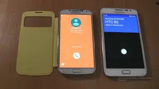 Nokia 5 plus via Fake call on Samsung Galaxy S4+Incoming call Note 1 Android 7 at the Same Time