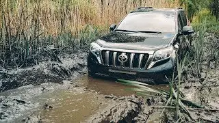 ПОСПОРИЛ С УАЗАМИ. Доработанный TOYOTA PRADO 150 ПРОТИВ УАЗОВ в гиблом месте. Прадо на бездорожье