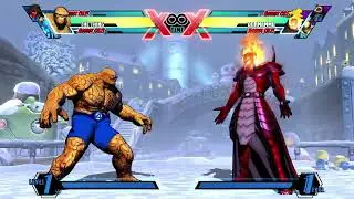 UMVC 3 CE - The Thing Combos Vol 4