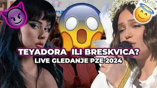 Breskvica ili Teyadora? - Live gledanje pesme za Evroviziju 2024.