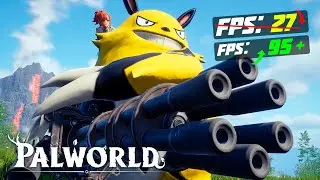 🎮Palworld: ПОВЫШЕНИЕ FPS и ОПТИМИЗАЦИЯ / НАСТРОЙКА ГРАФИКИ в ПАЛВОРЛД