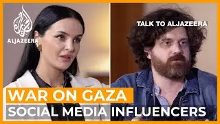 Nicole Jenes and Rathbone: Social media influencers a new lens on Gaza war | Talk to Al Jazeera