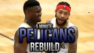 REBUILDING THE PELICANS IN 5 MINUTES! NBA 2K22!