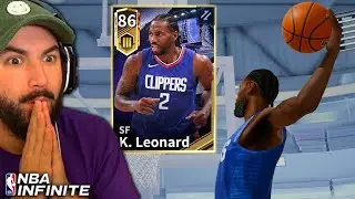 Klaw packs have arrived in NBA Infinite and he's COOKING