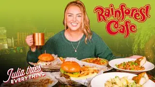 Trying 30 Of The Most Popular Menu Items At Rainforest Cafe | Delish