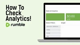 How to Check Analytics of Rumble Account [easy]