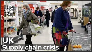 UK supply chain crisis leads to worst food shortages since 1970s