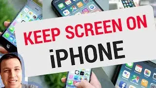 How to keep your iPhone SCREEN ON LONGER?