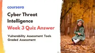 Cyber Threat Intelligence Week 3 Quiz Answer | Part 1