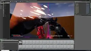 UE4 adding fps arms and mimic animations to TPS character