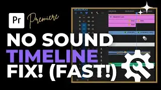 NO SOUND in Premiere Pro FIX: Audio or Video wont drag into timeline? EASY SOLUTION