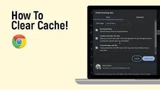 How to CLEAR CACHE in GOOGLE CHROME 2024 [easy]