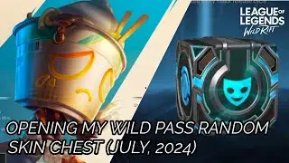 OPENING MY WILD PASS RANDOM SKIN CHEST (JULY, 2024)