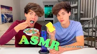 Twins Try ASMR For The First Time