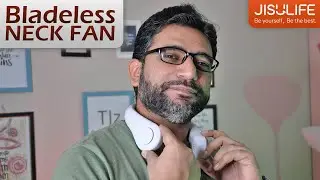 JISULIFE Bladeless Neck Fan Unboxing. Instant Cool