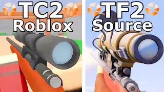 Team Fortress 2 vs. Typical Colors 2 - Weapons Comparison