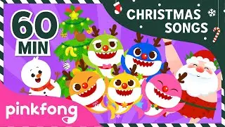 Christmas Sharks and more | Best Christmas Songs | +Compilation | Pinkfong Songs for Children