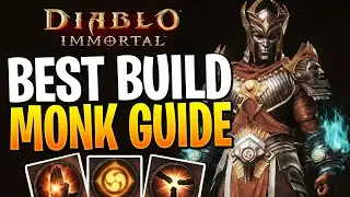 The PERFECT MONK Build For INSANE DPS! Diablo Immortal Monk Build 2023