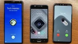 Sony vs Asus vs Huawei Incoming Calls