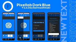 Pixellab Dark Blue | Pixellab pro | Full Fonts | Design Bolts