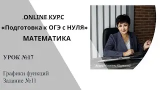 Уроки от Венеры Мизановны. Подготовка к ОГЭ по математике. Графики функций. Задание 11.