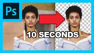 Photoshop Tutorial: Removing a Background in Seconds!