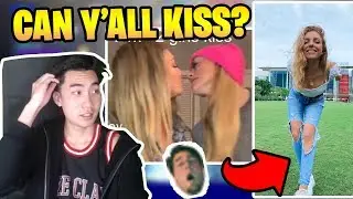 RICEGUM CALLS 2 SISTERS AND TELLS THEM TO KISS LIVE ON STREAM! (RICEGUM CALLS REAGAMEFINLEY)