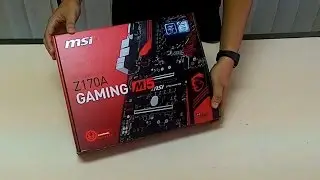 MSI Motherboard Z170A Gaming M5 - Unboxing (Review Indonesia)