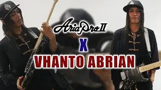 Vhanto Abrian with Aria Pro II #ariaguitar #ariaisback #guitar #endorsment #vhantoabrian #endorsee