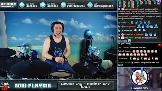 Pokemon X/Y Lumiose City Theme [Remix] Drum Cover by The8BitDrummer