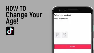 How to Change Your Age On TikTok 2024 [easy]