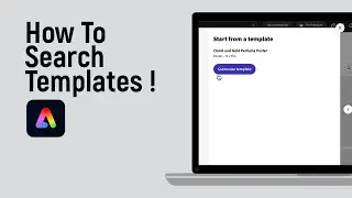 How to Search Templates on Adobe Express [easy]