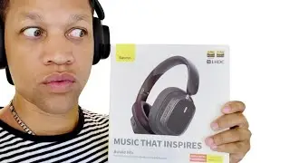 Baseus H1i Bowie Bluetooth 5.3 Wireless Headphones unboxing & review $33 & (MIC TEST)