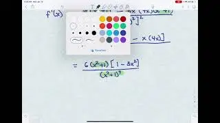 Derivatives - Combining Product, Quotient, and Chain Rules