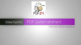 PDF24 #12: Seiten in PDF-Dateien drehen!