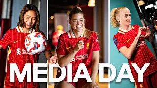 Outtakes, Games and Goal Celebrations | Behind-The-Scenes With Liverpool FC Women On Media Day