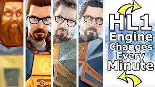 Half-Life 1 But The Engine Changes Every Minute