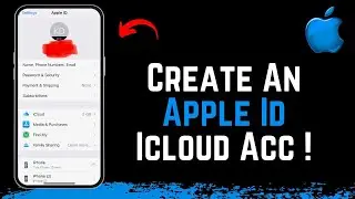 How to Create Apple ID / iCloud Account !