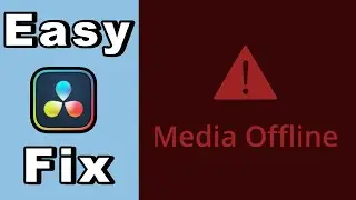 How To Relink Clips in DaVinci Resolve - Media Offline