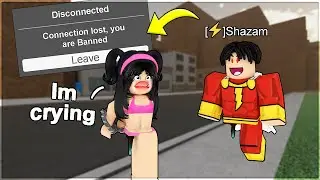 Getting My SISTER’s Account BANNED In Roblox Da Hood