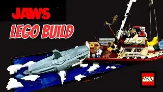 Building Jaws & Quint’s fishing boat Orca, Out of LEGO