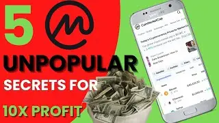 10X Your Money 🤑💰 Using These 5 Coinmarketcap Secrets || The 2 Bonus Tips will blow your mind 