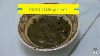 How to make henna paste at home| NY