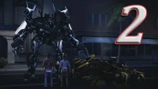 Transformers the game (Xbox 360) | Decepticon | Level 2: The hunt for Sam Witwicky