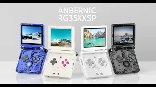 Anbernic RG35XXSP GBA Clamshell SP handheld, Allwinner H700